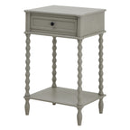 The Camden Collection One Drawer Side Table – alternate view 2