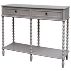 The Camden Collection Large Two Drawer Console Table – alternate view 2