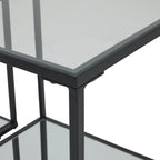 Lennox Black Framed Set Of 2 Side Tables – alternate view 4