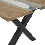 Live Edge Collection Light Acacia River Dining Table – alternate view 3