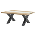 Live Edge Collection Light Acacia River Coffee Table – alternate view 2