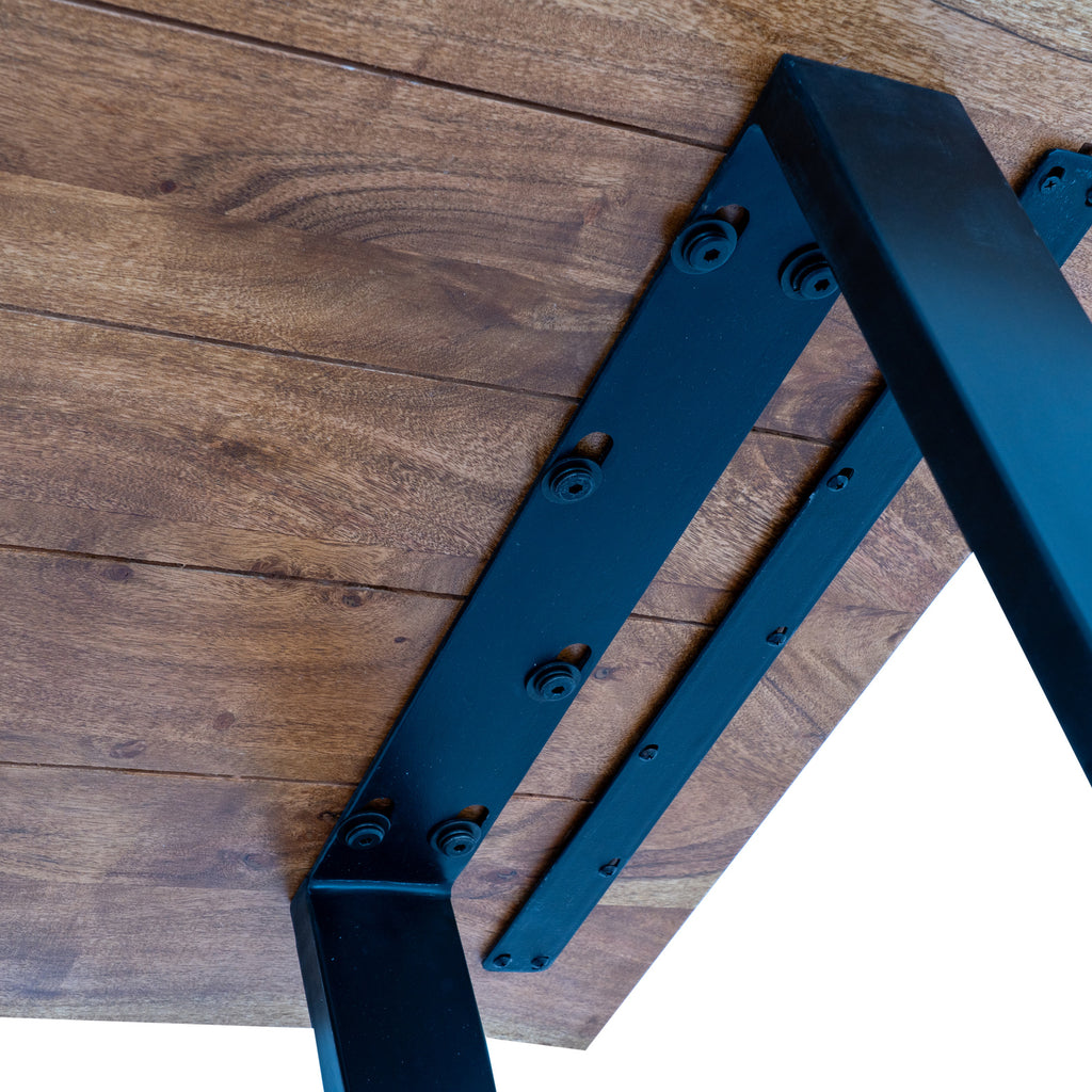 Live Edge Collection Light Acacia Bar Table – alternate view 5