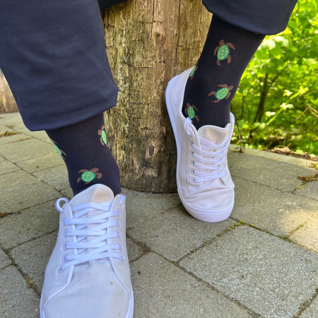 Turtle Bamboo-Blend Socks