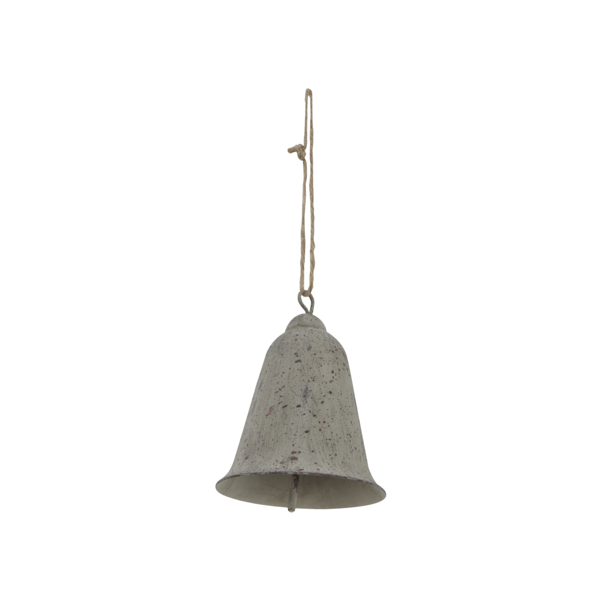 Large Rustic Metal Hanging Bell – alternate view 2