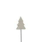 Whitewashed Rustic Tree On Stand – alternate view 2