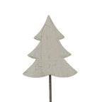 Whitewashed Rustic Tree On Stand – alternate view 3