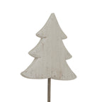 Large Whitewashed Rustic Tree On Stand – alternate view 3
