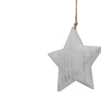 Large Whitewashed Rustic Hanging Star – alternate view 2