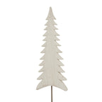 Large Whitewashed Tall Tree On Stand – alternate view 3