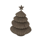 Rustic Metal Layered Tree With Star – alternate view 2