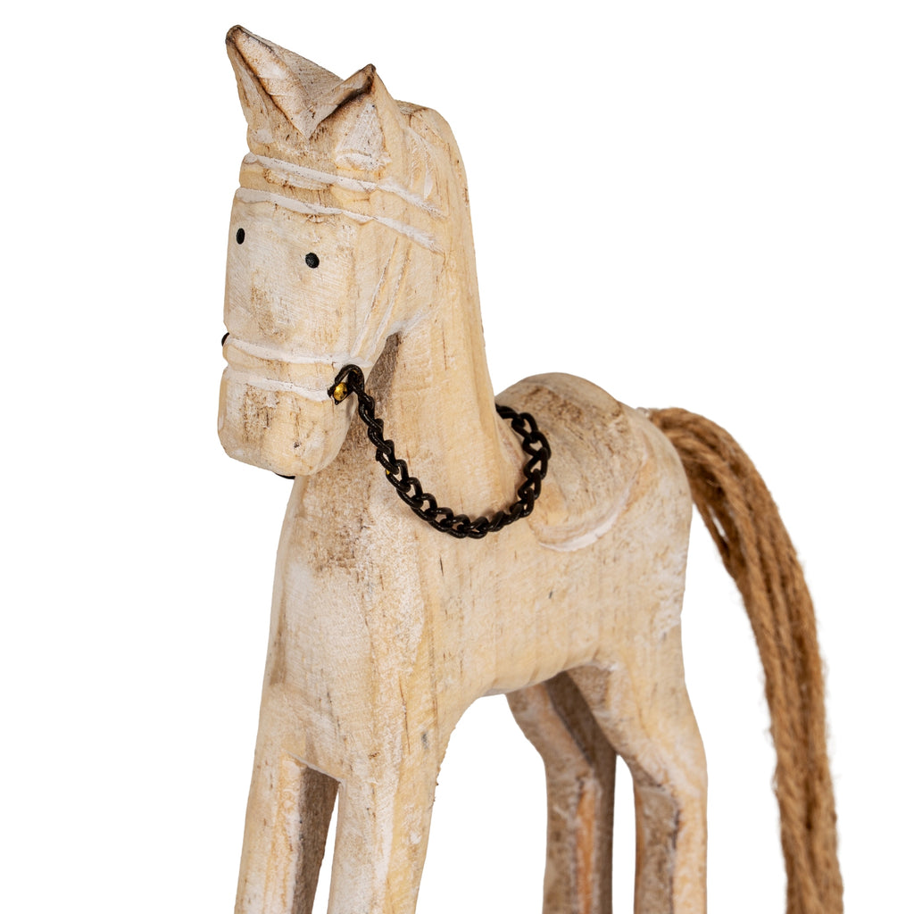 Natural Rustic Rocking Horse – alternate view 3