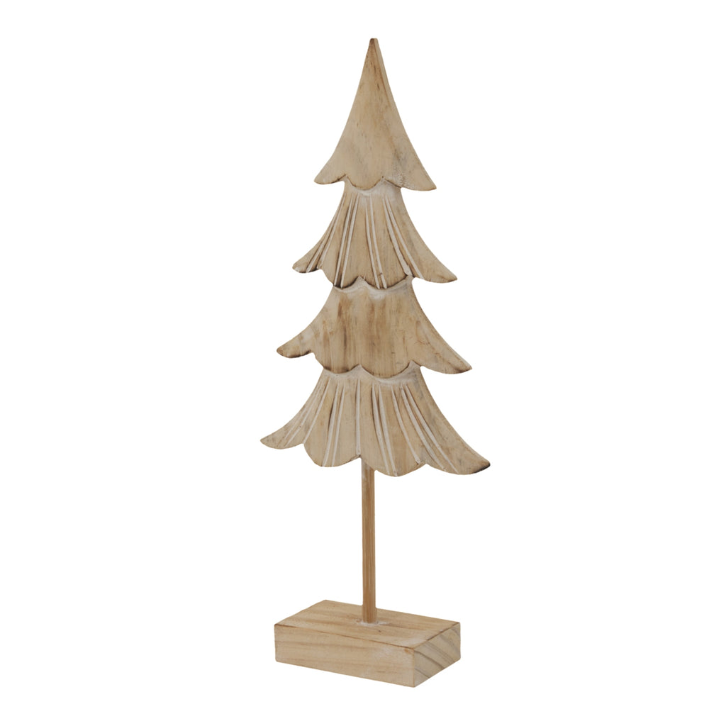 Rustic Fir Tree On Stand