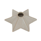Alora Ceramic Angled Star Candle Holder