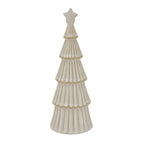Large Alora Ceramic Snowy Layered Tree With Star – alternate view 2