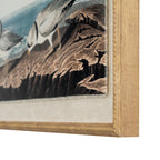 Flora & Fauna Collection Plovers On Linen In Beaded Frame – alternate view 2