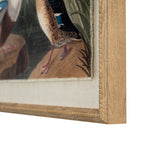 Flora & Fauna Collection Mallards On Linen In Beaded Frame – alternate view 2