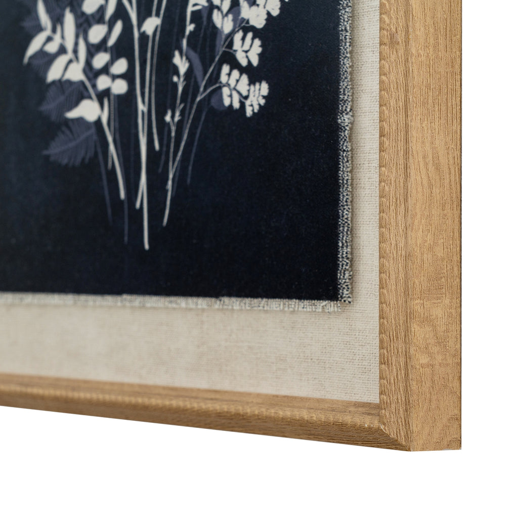 Flora & Fauna Collection Grove On Linen In Beaded Frame – alternate view 2
