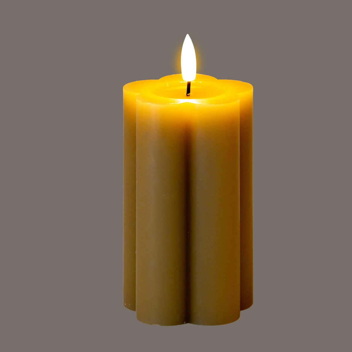 Luxe Collection Natural Glow 2.75x5 Stone LED Candle – alternate view 2