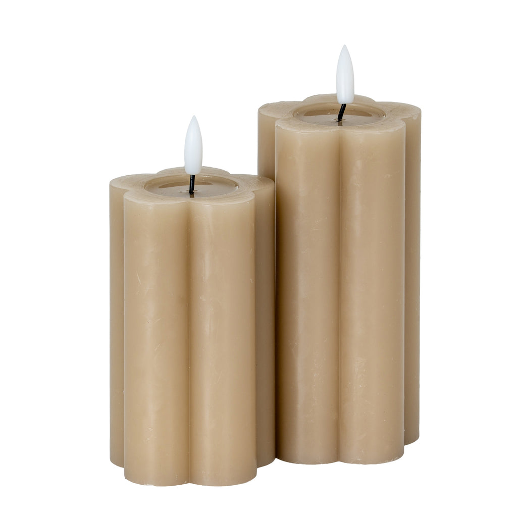 Luxe Collection Natural Glow 2.75x5 Stone LED Candle – alternate view 3
