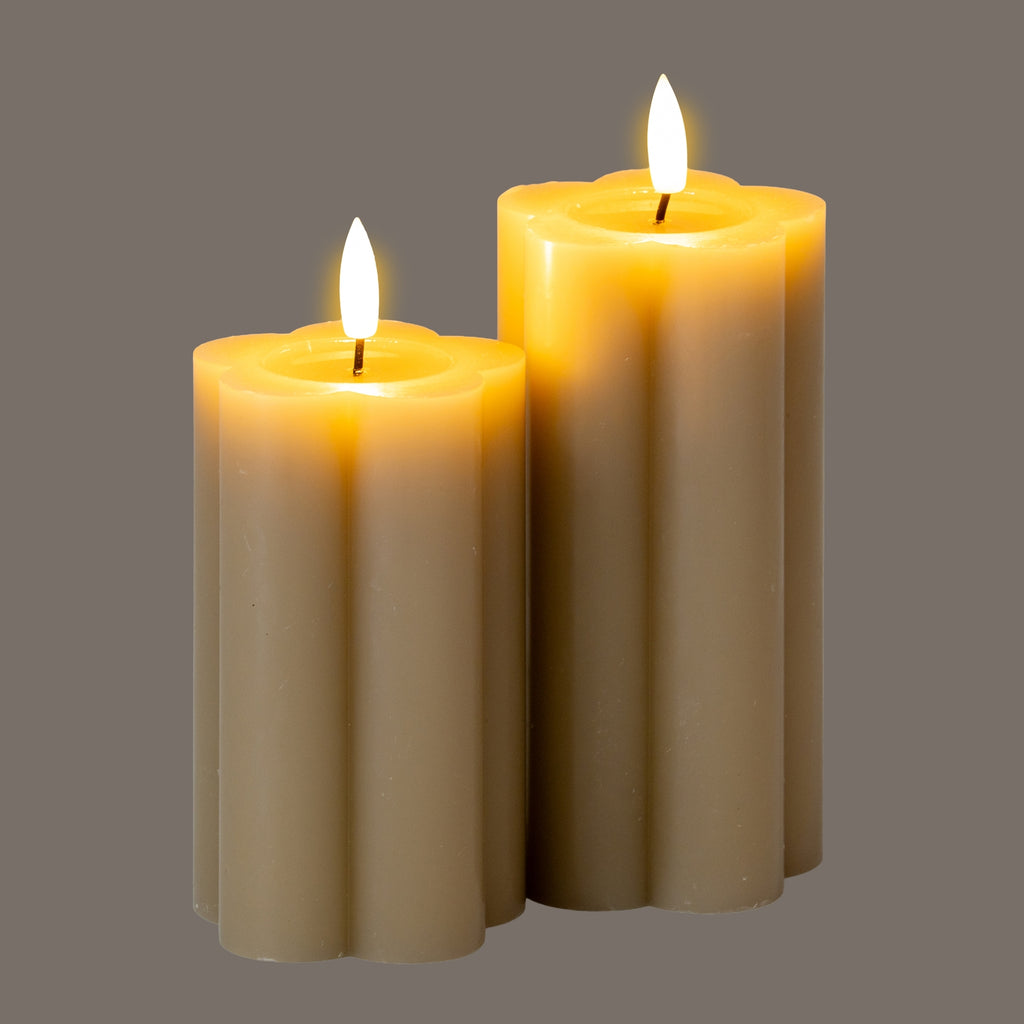 Luxe Collection Natural Glow 2.75x5 Stone LED Candle – alternate view 4