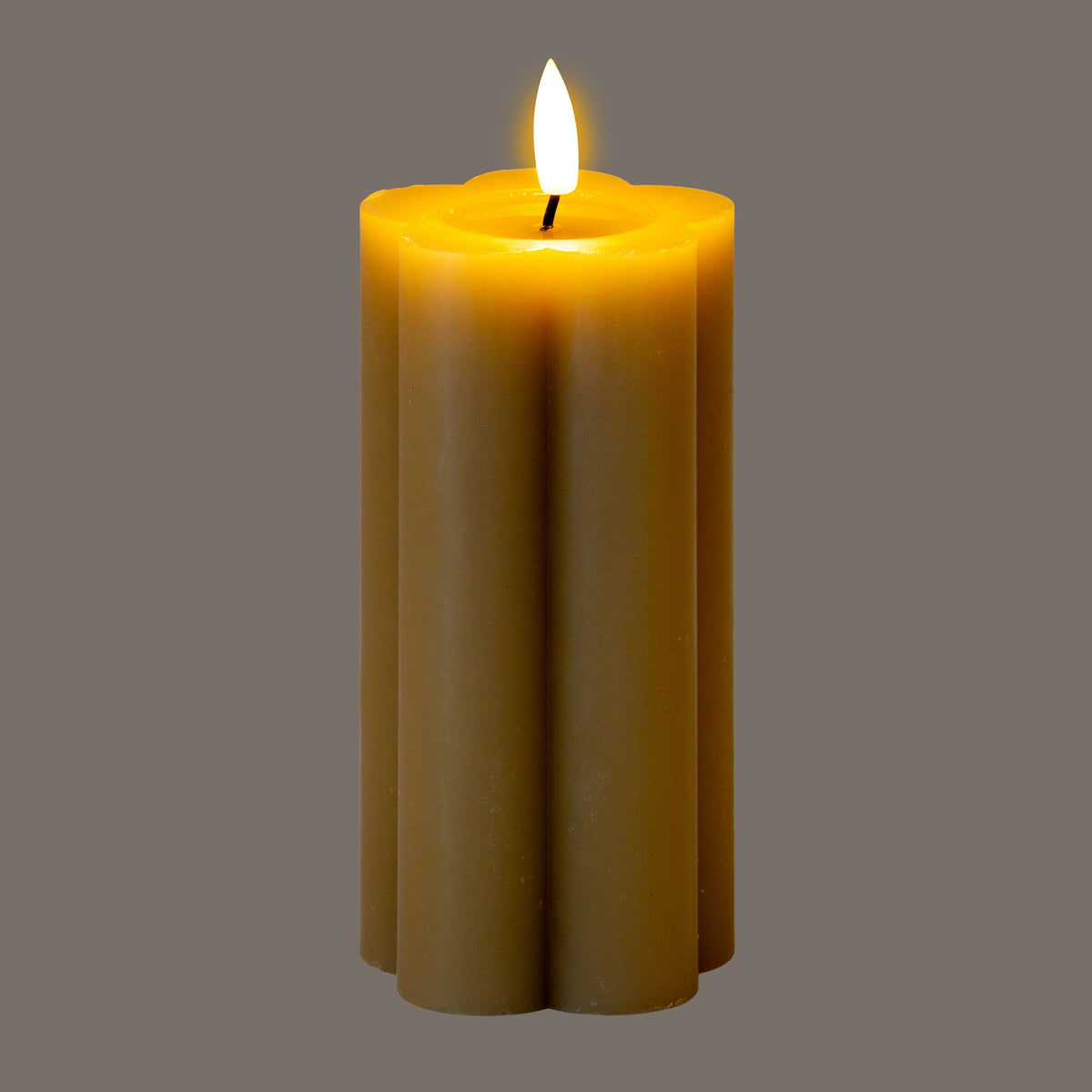 Luxe Collection Natural Glow 2.75x6 Stone LED Candle – alternate view 2