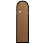 Black Wood Tall Arched Window Mirror – alternate view 4