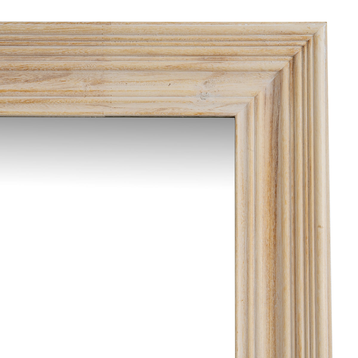 Washed Wood Large Framed Mirror – alternate view 2
