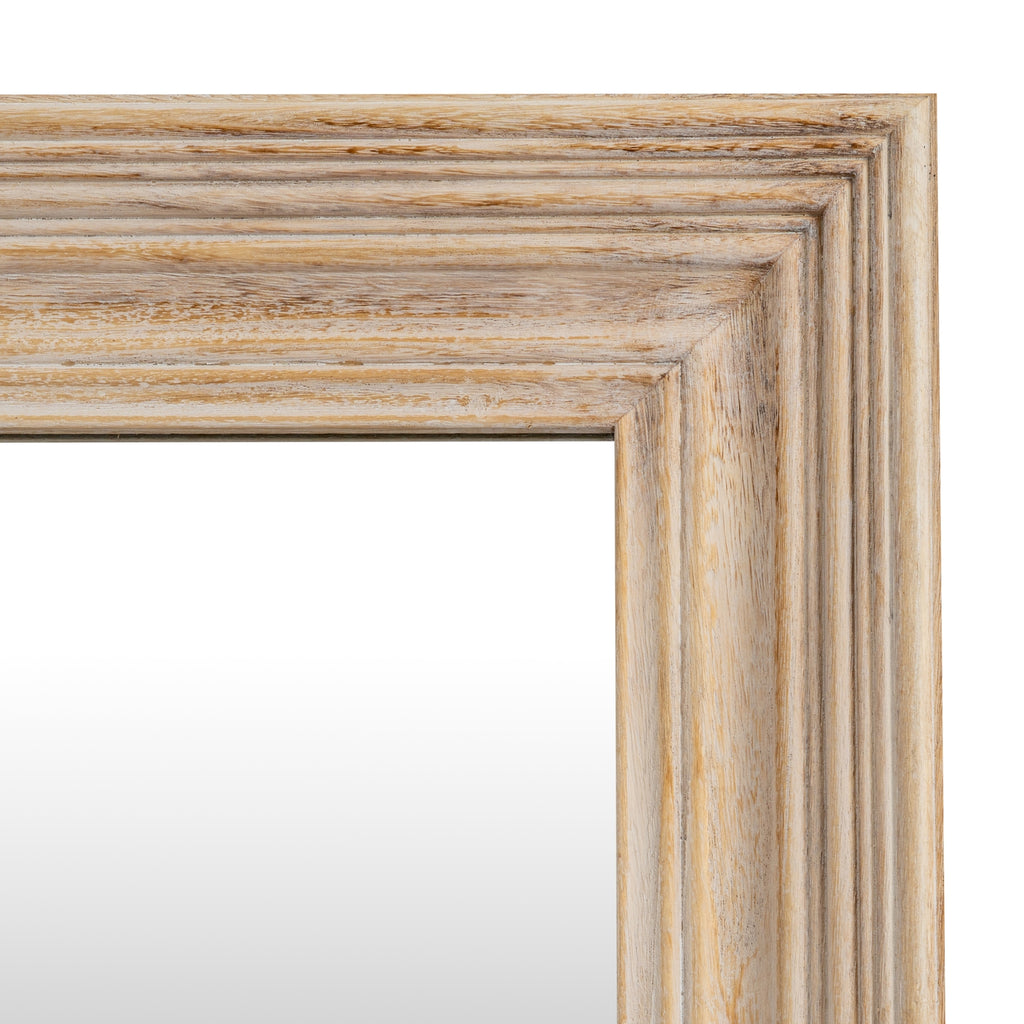 Washed Wood Framed Mirror – alternate view 2