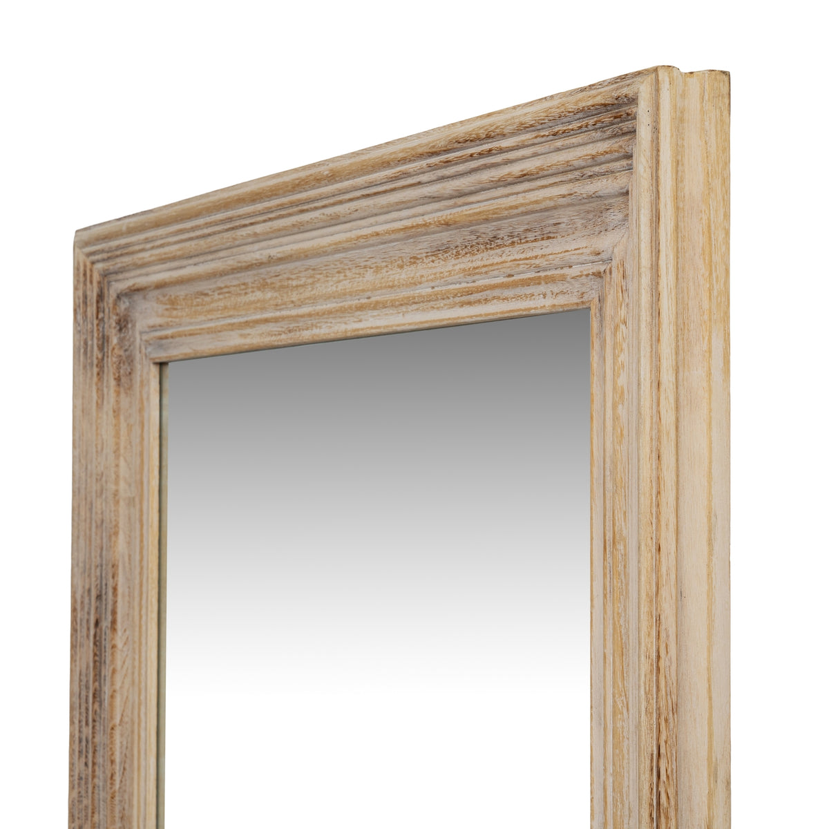 Washed Wood Framed Mirror – alternate view 3