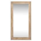 Washed Wood Framed Mirror