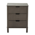 Reed Collection 3 Drawer Bedside Table – alternate view 3