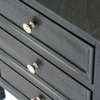 Contour Collection 3 Drawer Side Table – alternate view 4