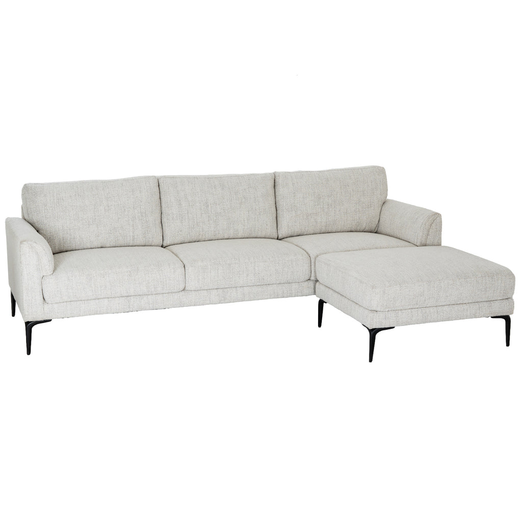 Zephra Three Seater Sofa With Footstool – alternate view 3