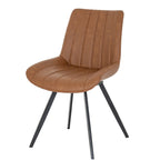 Malmo Tan Swivel Dining Chair – alternate view 2