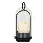Nyx Medium Candle Holder With Glass Cloche – alternate view 2