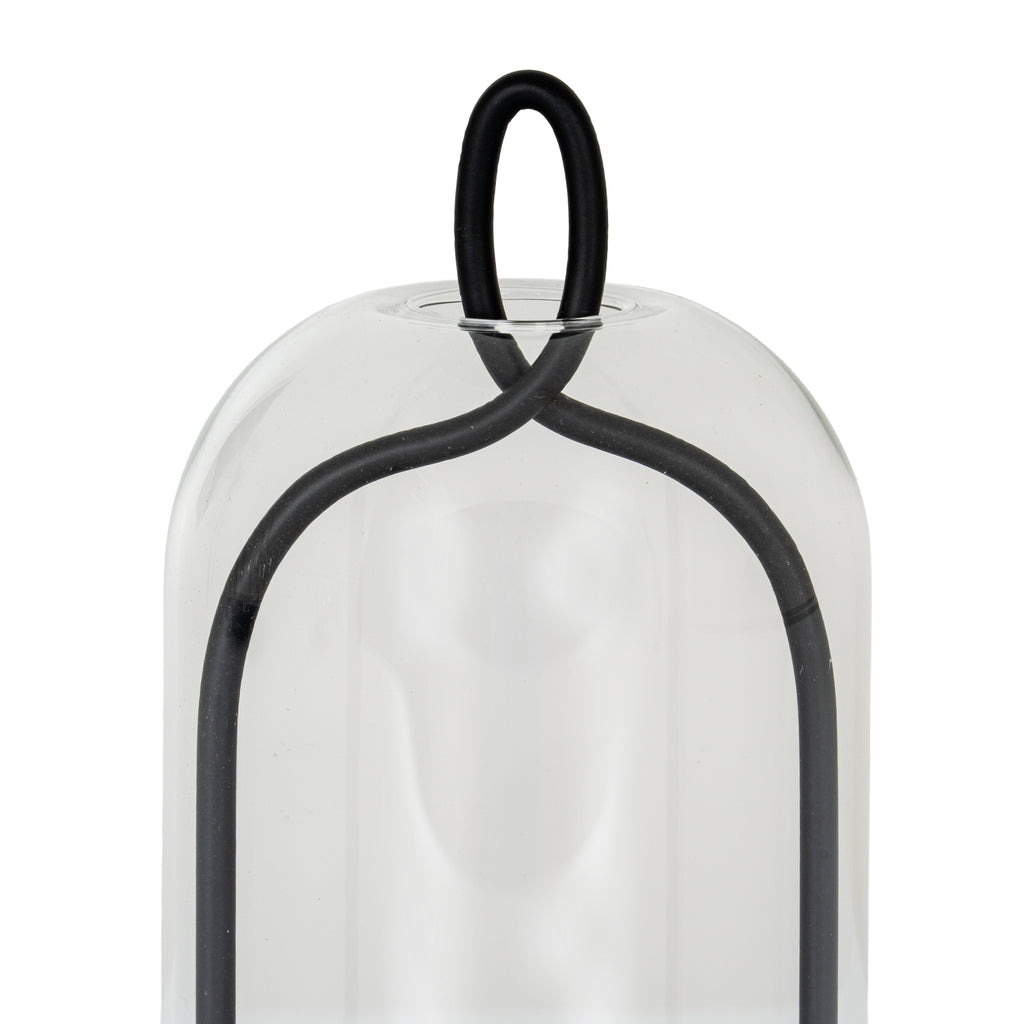 Nyx Medium Candle Holder With Glass Cloche – alternate view 3