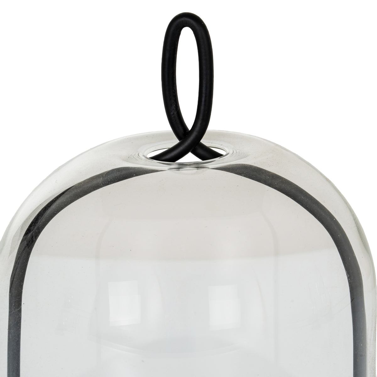 Nysa Medium Candle Holder With Glass Cloche – alternate view 3