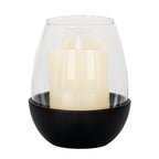 Neris Medium Candle Holder With Glass Goblet – alternate view 2