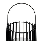 Lynk Medium Lantern With Handle And Glass Candle Holder – alternate view 3