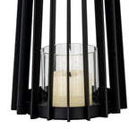 Lynk Small Lantern With Handle And Glass Candle Holder – alternate view 5