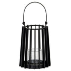 Lynk Small Lantern With Handle And Glass Candle Holder