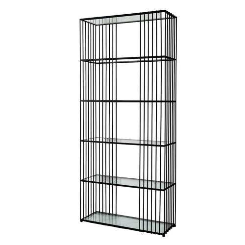 Alto Shelf Unit With Glass Shelves – alternate view 2