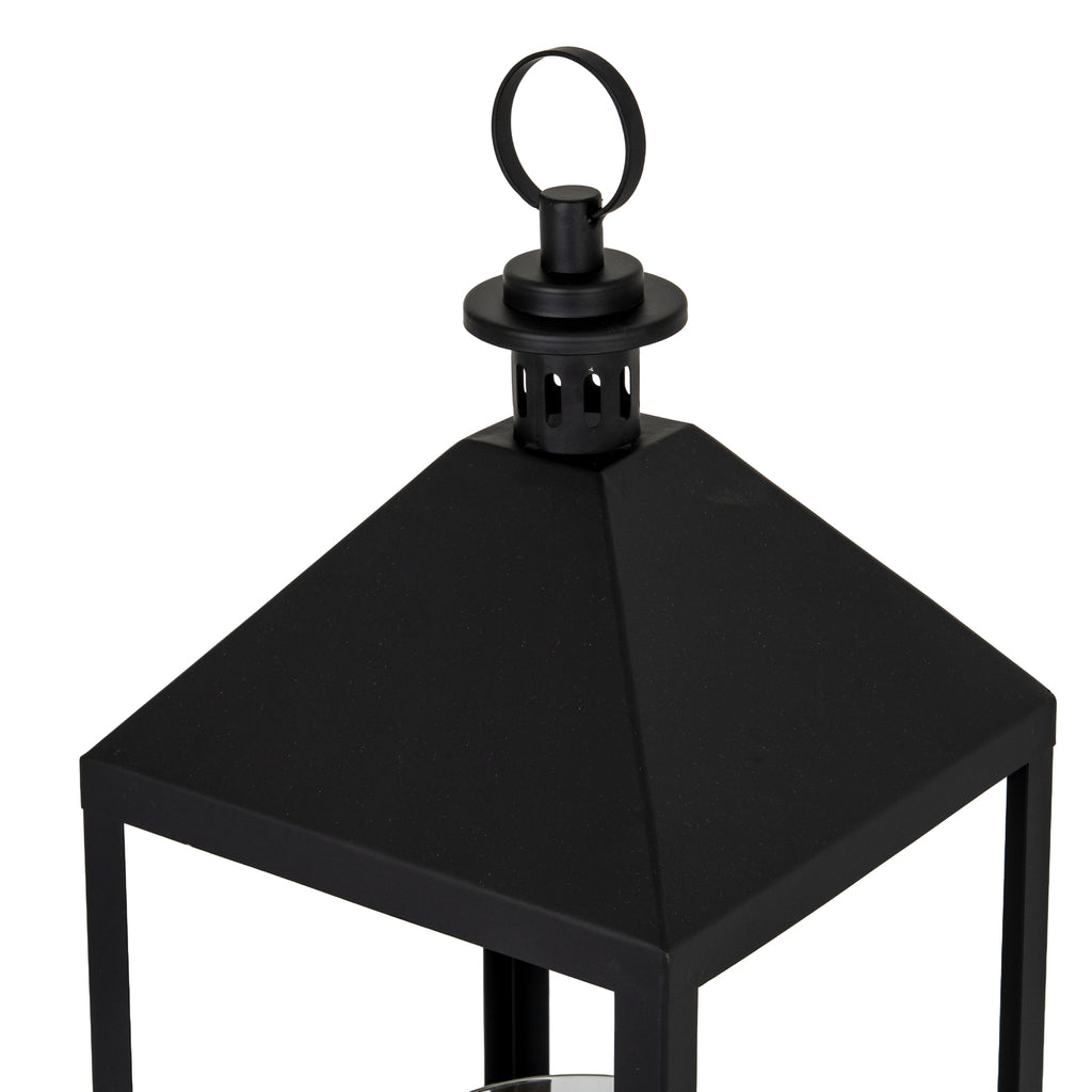 Astra Large Lantern With Glass Candle Holder – alternate view 3
