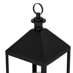 Astra Large Lantern With Glass Candle Holder – alternate view 3