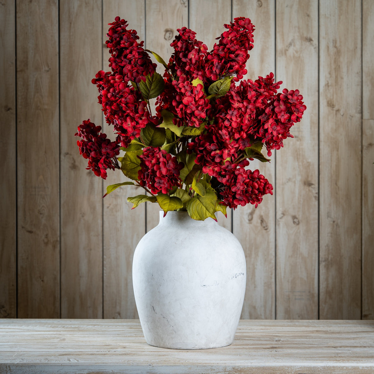 Dark Red Spear Hydrangea Spray – alternate view 2