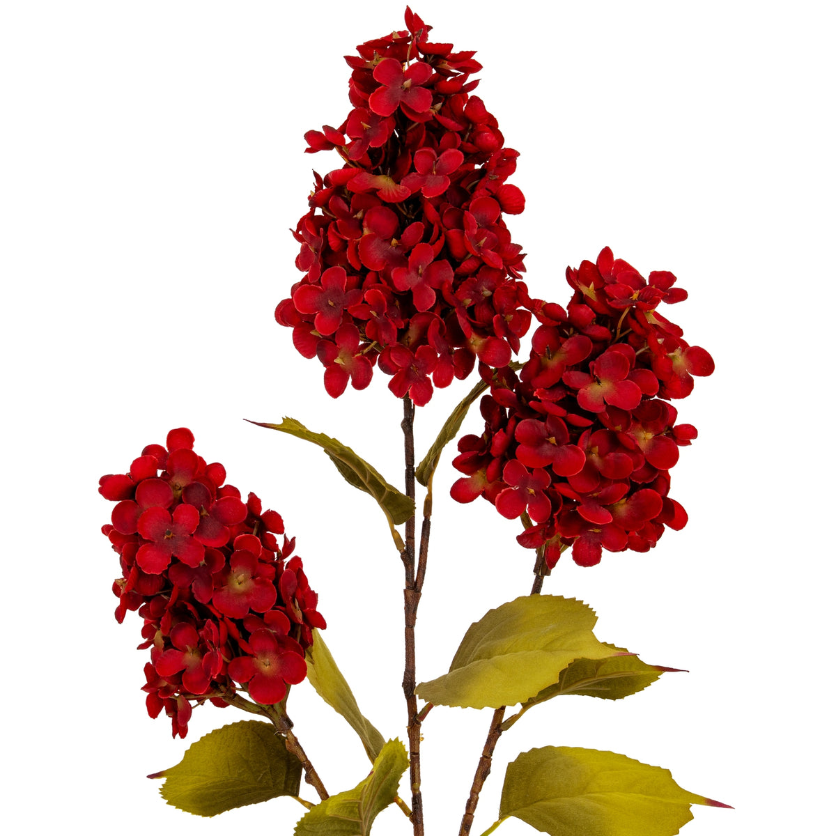 Dark Red Spear Hydrangea Spray – alternate view 3