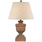 Ravelle Table Lamp With Edged Linen Shade
