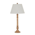 Solenne Table Lamp With Edged Linen Shade – alternate view 2