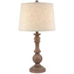 Seraphia Table Lamp With Edged Linen Shade – alternate view 2