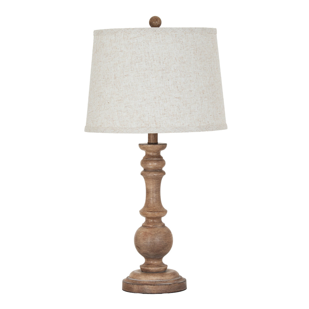 Seraphia Table Lamp With Edged Linen Shade – alternate view 3